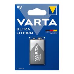 Pilha Ultra Lithium 6LR61 9 V (blister de 1 unid.), 26,5 x 17,5 x 48,5 mm