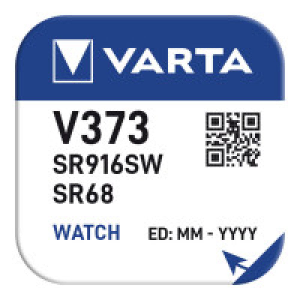 Pilha silver SR68 - V373 1,55 V Ø9,5 x 1,65 mm watch blister - Image 2