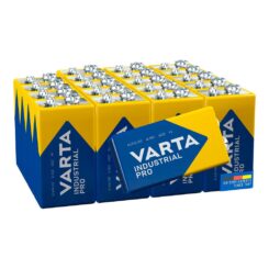 VARTA Bateria alcalina industrial pro 6lr61- 9 v (caixa com 20 unidades) 26,5 x 17,5 x 48,5 mm