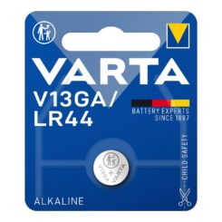 Pilha alcalina micro LR44 - V13GA 1,5 V Ø11,6 x 5,4 mm blister