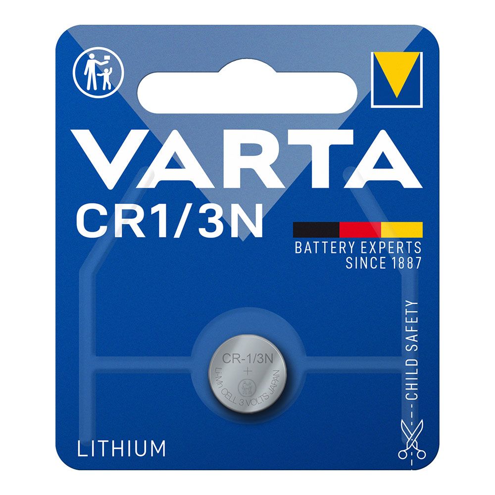 Pilha lithium micro CR11108 - CR1/3N 3 V Ø11,6 x 10,8 mm blister