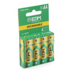 Bateria recarregável eco-série AA - HR6 2600 MA, Ø14,5 x 50,5 mm, 4 unidades