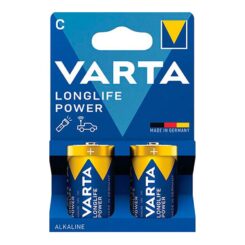 Bateria varta longlife power c - LR14 (blister 2 unid.) Ø26,2 x 50 mm