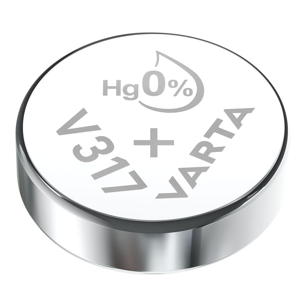 Pilha silver SR62 - V317 1,55 V Ø5,8 x 1,65 mm watch blister