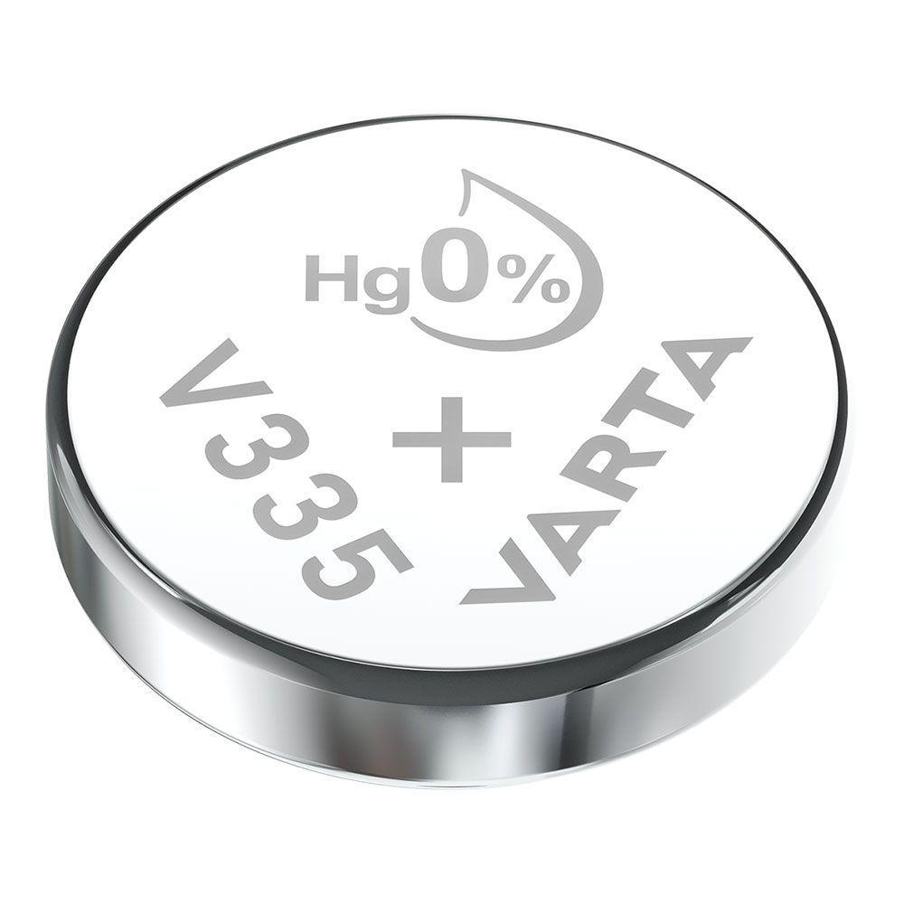 Pilha silver SR512SW - V335 1,55 V Ø5,8 x 1,25 mm watch blister
