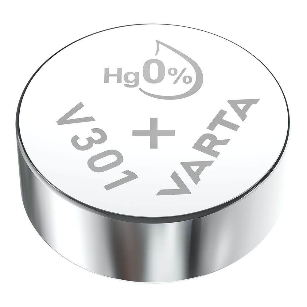 Micropilha de botão silver sr43 - v301 1,55 V ø11,6 x 4,2 mm, watch, blister