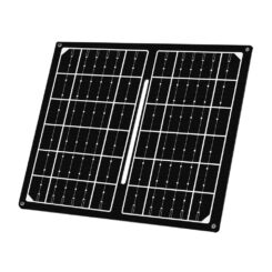 Painéis solares dobráveis ​​com saída USB A, 7 W