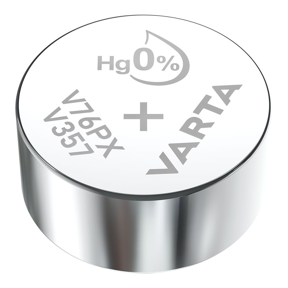 Pilha silver SR44 - V357 1,55 V Ø11,6 x 5,4 mm watch blister