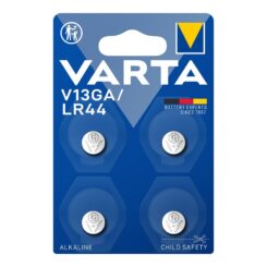 Pilha alcalina micro LR44 - V13GA 1,5 V Ø11,6 x 5,4 mm blister 4 UDS