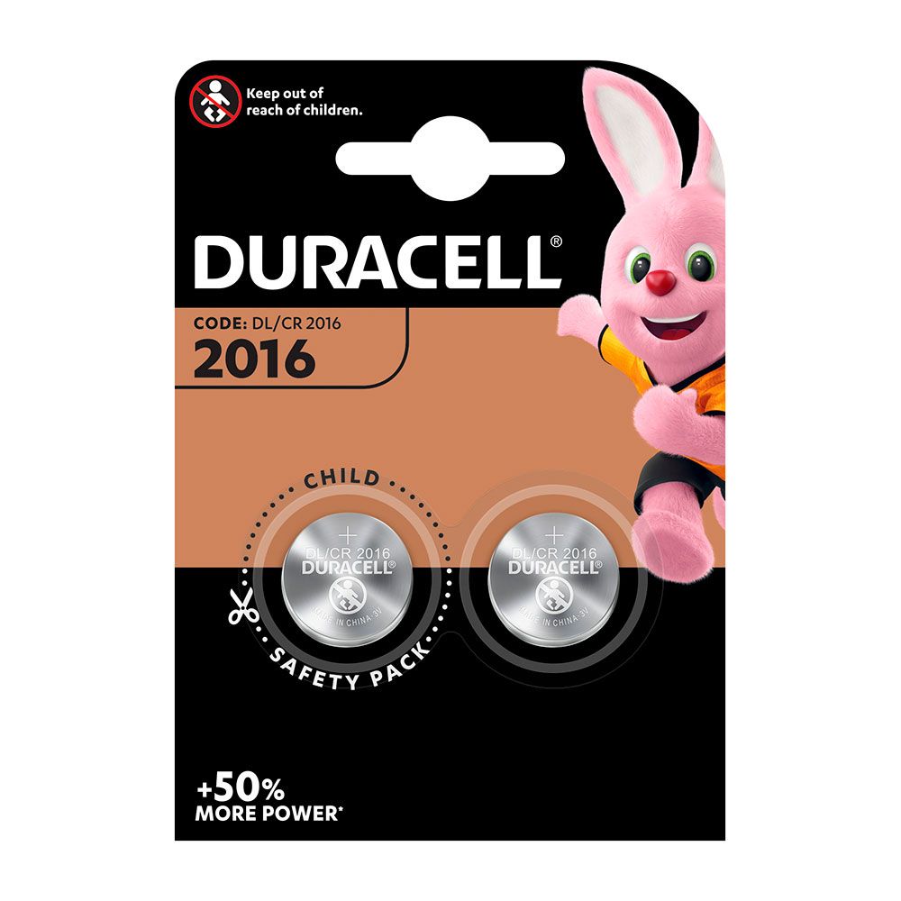 Pilha lithium micro CR2016 3 V Ø20,0 x 1,6 mm blister 2 UDS