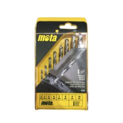 Brocas A.R para metal, Ø3,00 -  Ø10,00 mm, conjunto de 8 peças