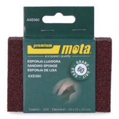 Esponja de lixagem de alumínio grão 60