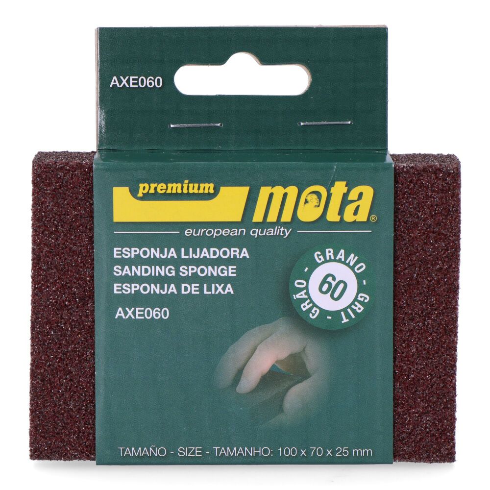 Esponja de lixagem de alumínio grão 60
