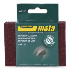 Esponja de lixagem de alumínio grão 120