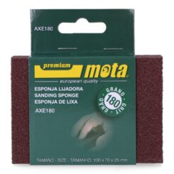 Esponja de lixagem de alumínio grão 180