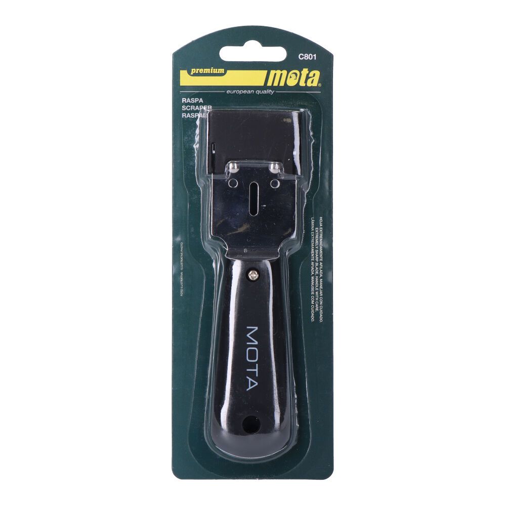 Raspador metálico premium