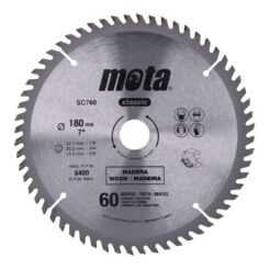 Serra circular widia Ø180 mm 60 dentes