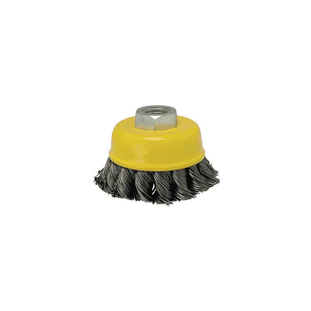 Escova copo de arame trançado Ø60 mm