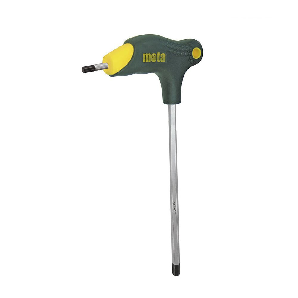 Chave hexagonal em T com cabo 3 x 125 mm