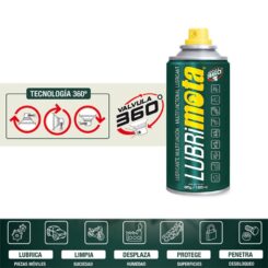 Lubrificante multifunção lubrimota 125ml 85g LB125 mota