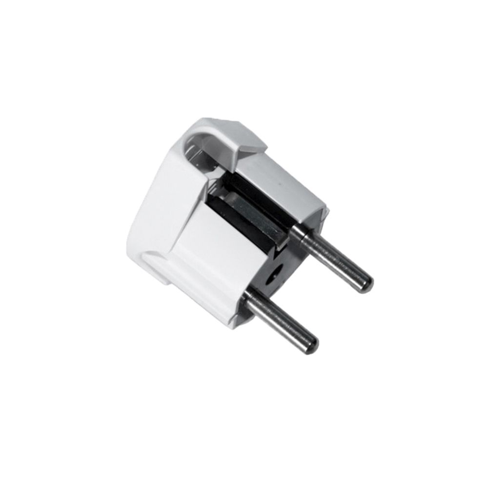 Ficha 2P+T tipo F T/TL saída lateral 4,8mm 16A (retractilado) solera 6566
