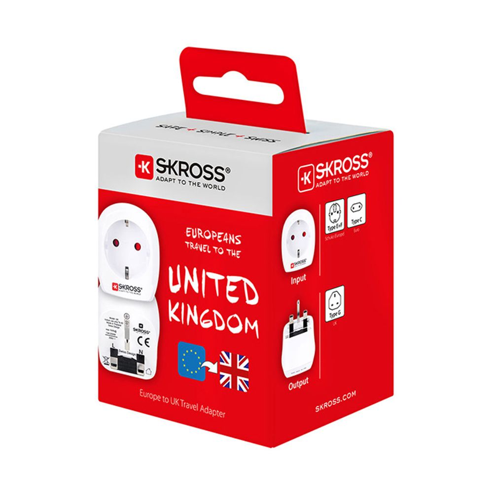 Adaptador europeu para Reino Unido skross 1500230-e - Image 4