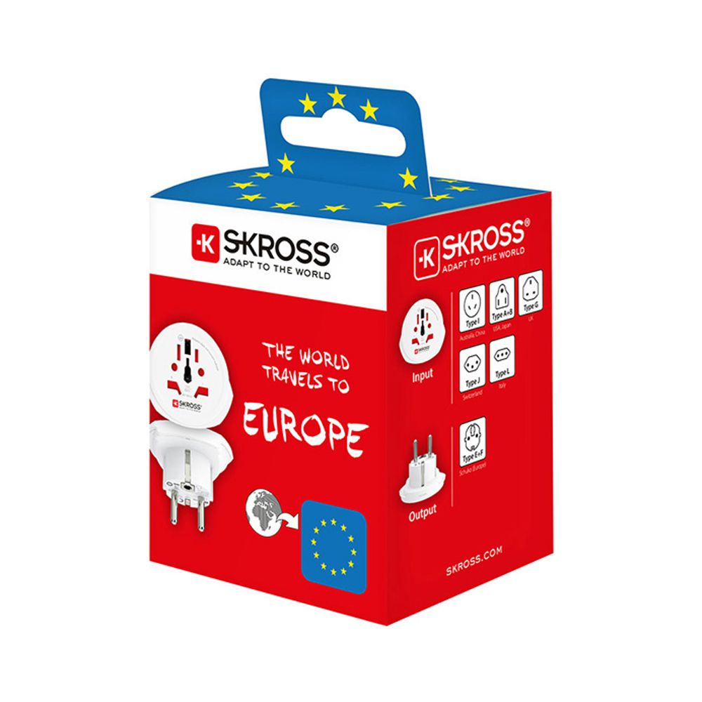Adaptador mundo para Europa skross 1500211-e - Image 4