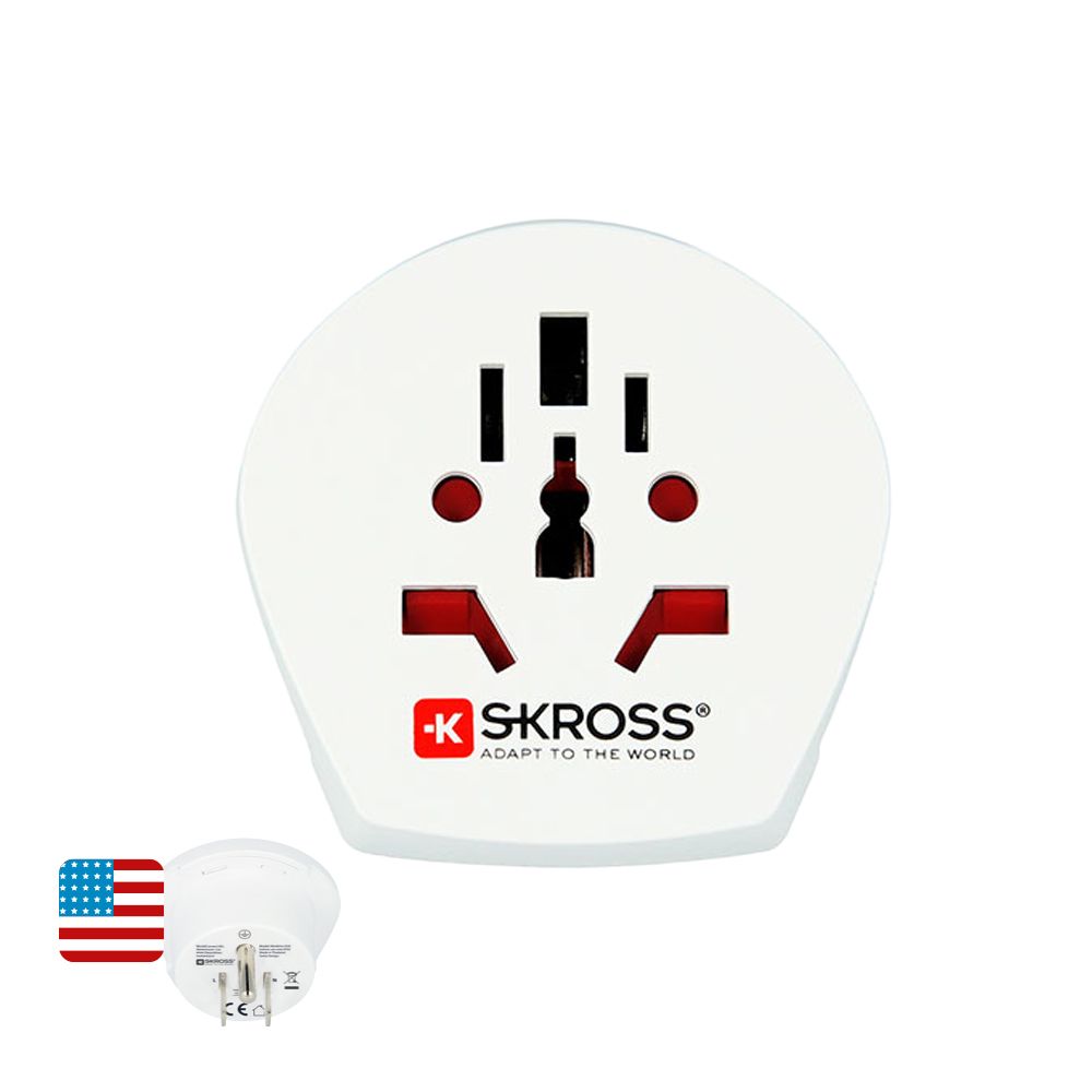Adaptador mundial para os Estados Unidos skross 1500221-e