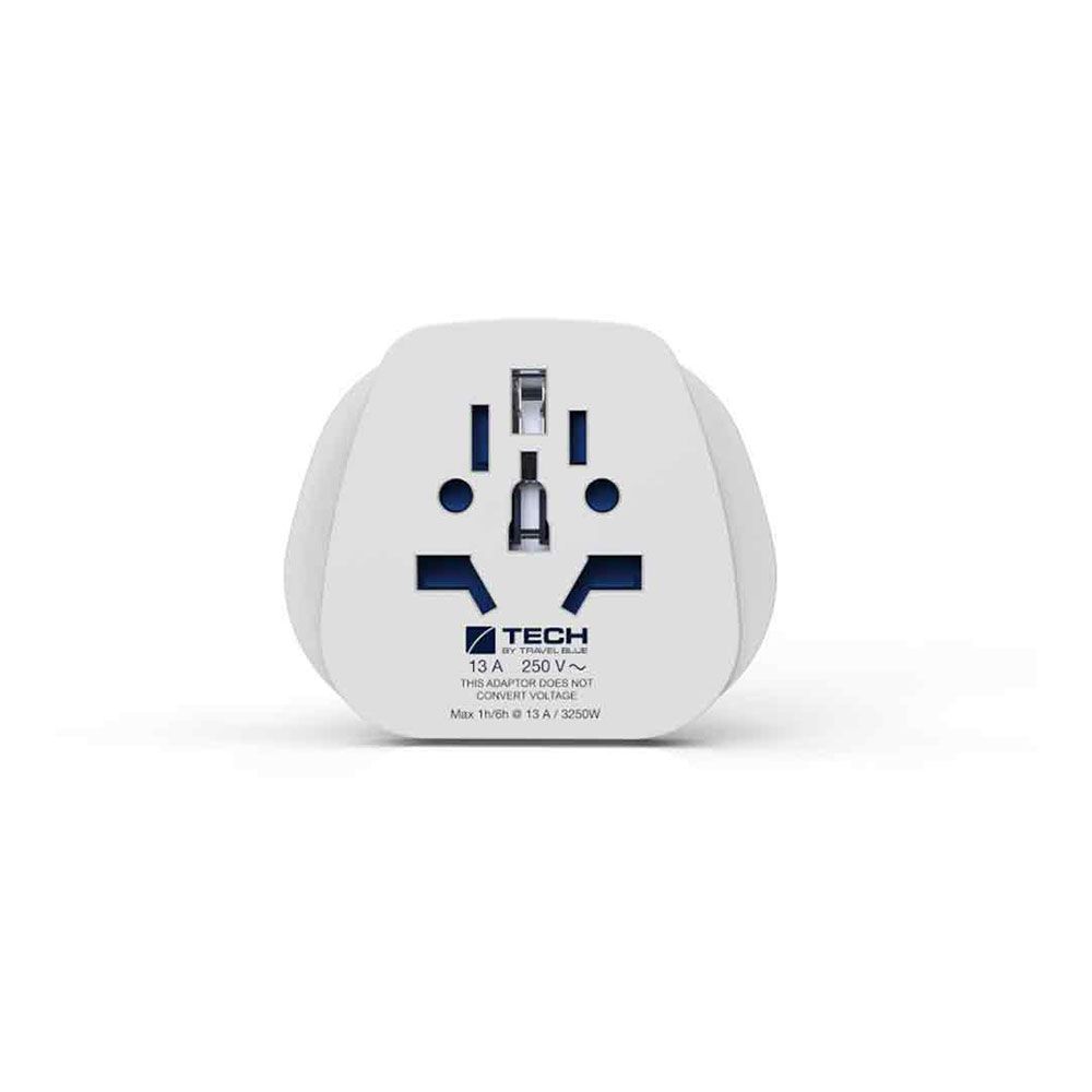 Adaptador múltiplo de entrada mundial para tomada europeia, TB-901, travel blue