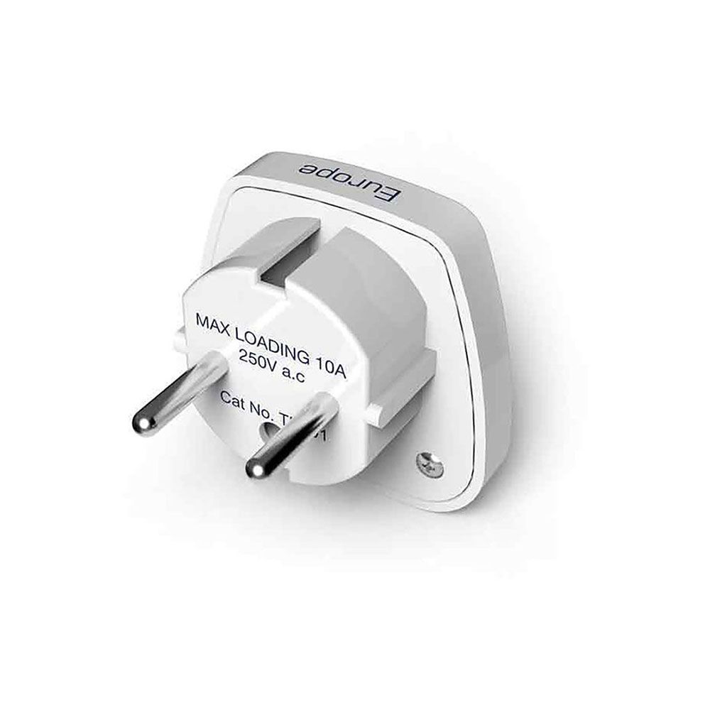 Adaptador múltiplo de entrada mundial para tomada europeia, TB-901, travel blue - Image 4
