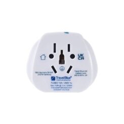 Adaptador de entrada múltipla de todo o mundo para ficha de saída do reino unido, TB-904, travel blue