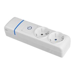 Base múltipla com 2 tomadas 2p+e, 16 a 250 v, sem cabo, com interruptor