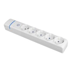 Base múltipla com 5 tomadas 2p+e, 16 a 250 v, sem cabo, com switch