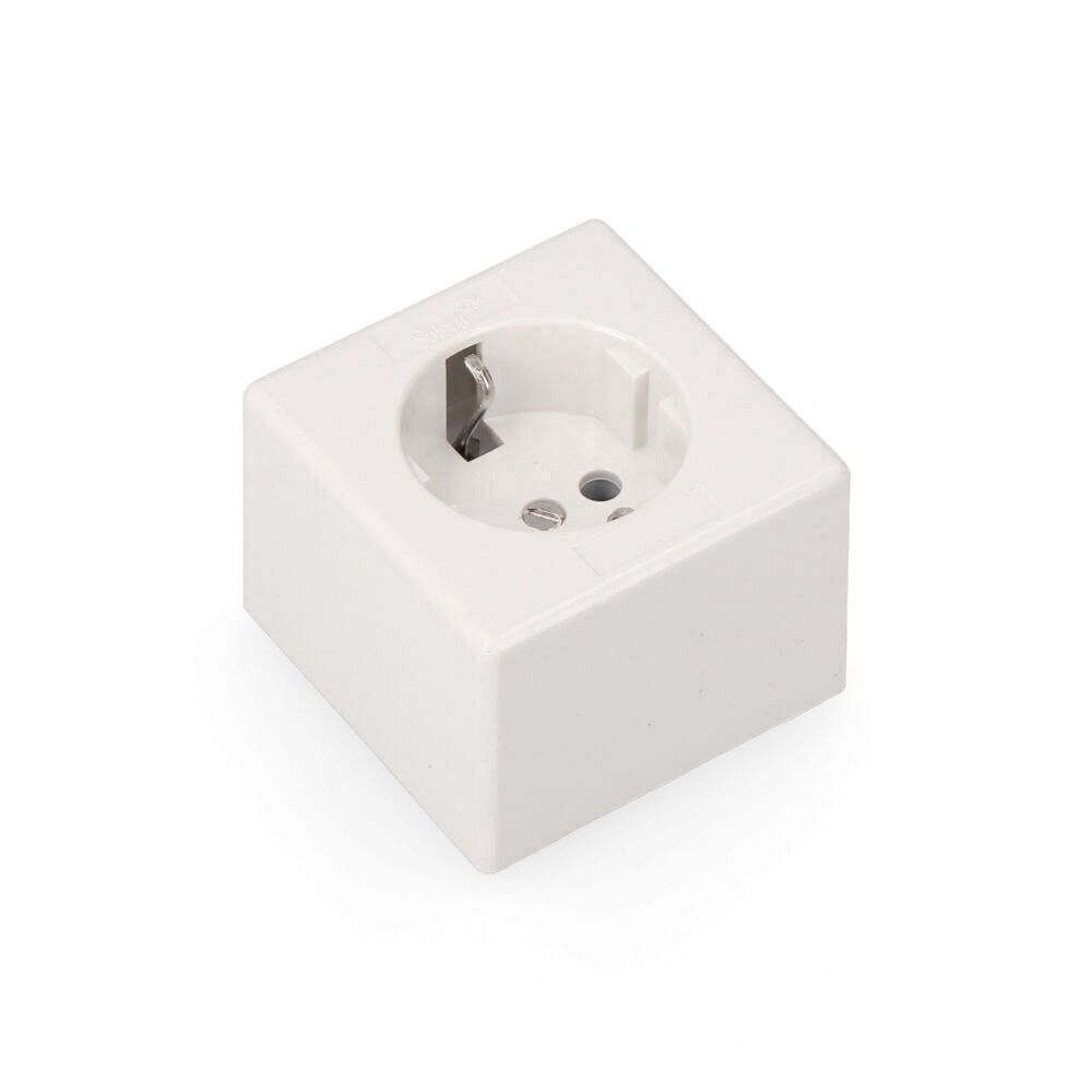 Tomada T/TL superfície quadrada 10/16A 4-4,8mm solera (retractilado) 5001