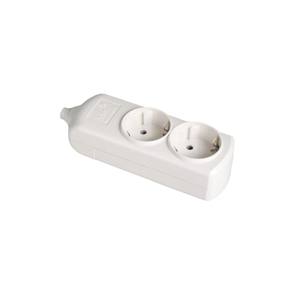 Base bipolar com 2 tomadas t/tl 10/16 a 250V, sem cabo, branca