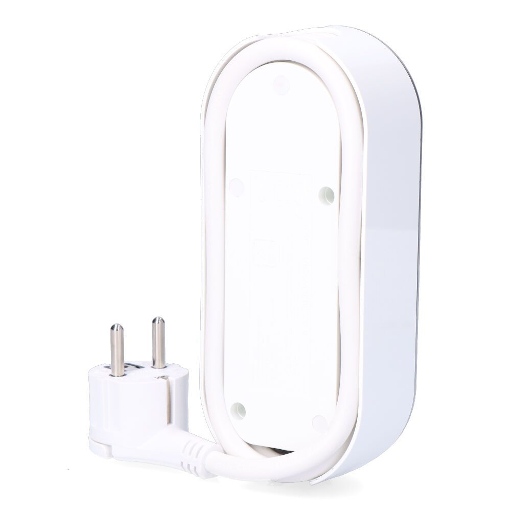Base AIR base 1 2P+E schuko, 4 USB (3 x a + 1 x c), cabo de 1,5 m H05VV-F 3G1,5 mm², 16A 250V~, branca - Image 2