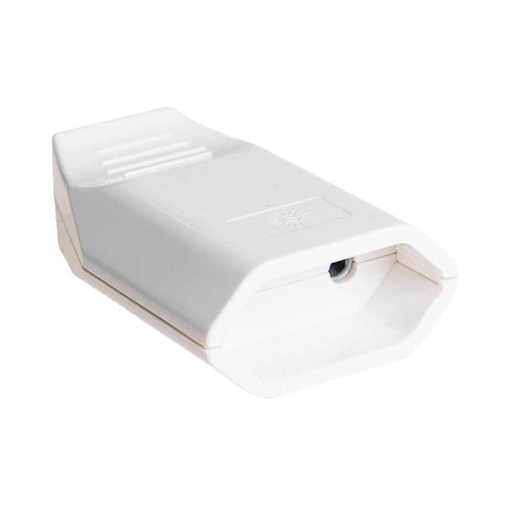 Base aérea com saia 10 a 250 V branco