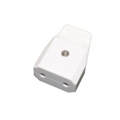 Base AR branca 10 a 250 V (embalado em película)