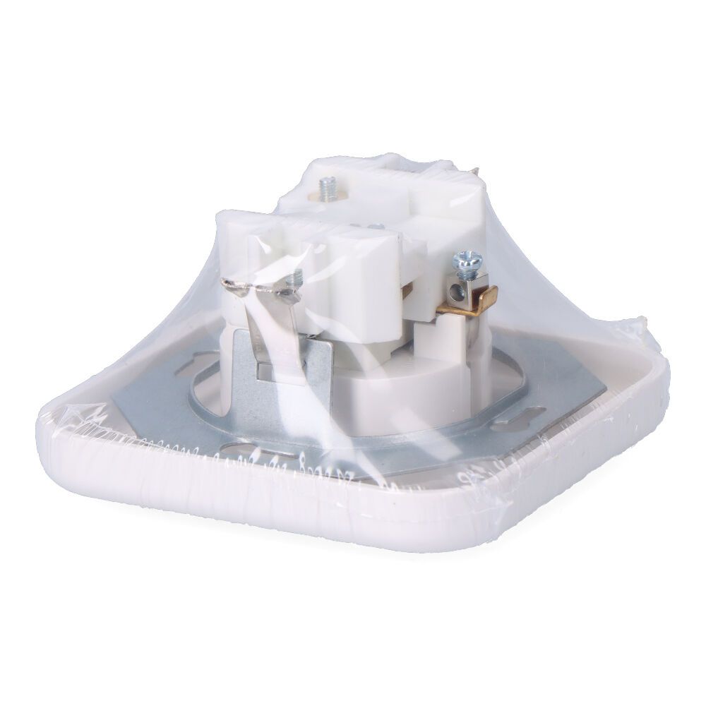 Flush t/t base schuko tipo 10/16 a 250 V, branco (embalado em película) - Image 2