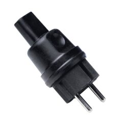 Ficha bipolar para cabo retangular 5 x 11 mm