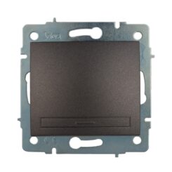 Chave de cruzamento embutida sem moldura 10 AX 250 v~ grafite
