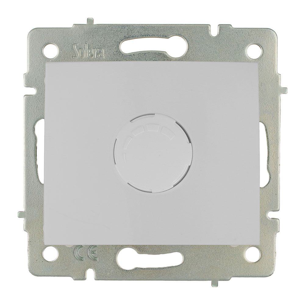 Regulador LED branco 10A 250V série europa solera ERP31LED