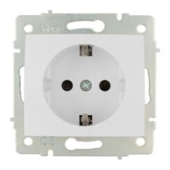 Tomada bipolar com t/tl 16A 250V com obturador série europa solera ERP60