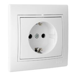 Base bipolar com t/tl 16 A 250 V, série europa, solera erp60u