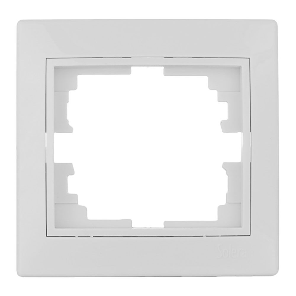 Espelho para 1 elemento branco série europa 83 x 81 x 10 mm