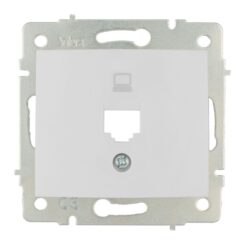 Tampa + chassis para tomada de dados RJ45 série europa solera ERP88/1
