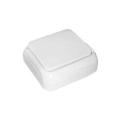 Comutador superfície "serie spa" 77 x 77 x 30 mm