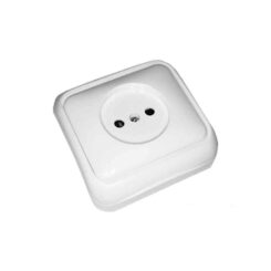 Tomada superfície 10/16A "serie spa" (bolsa blíster) branco