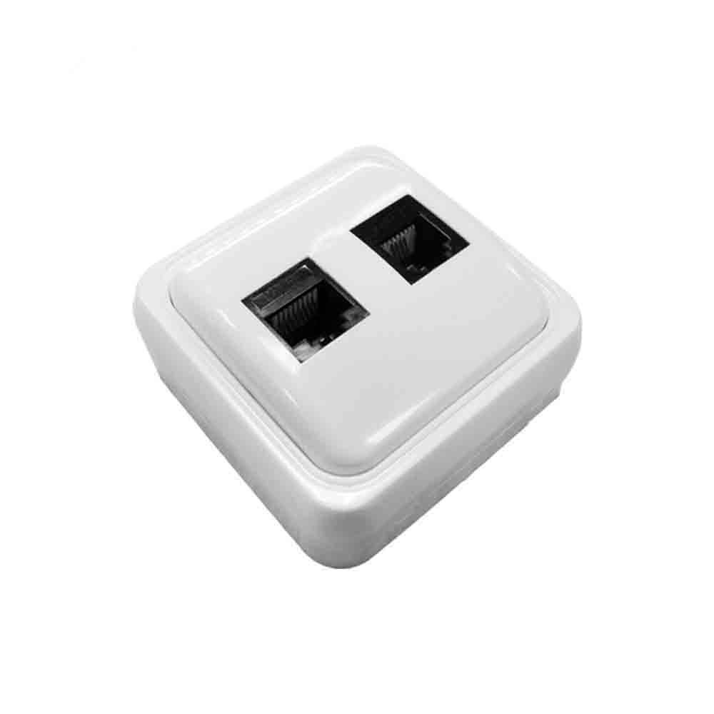 Tomada telefone e adsl superfície "serie onsen"