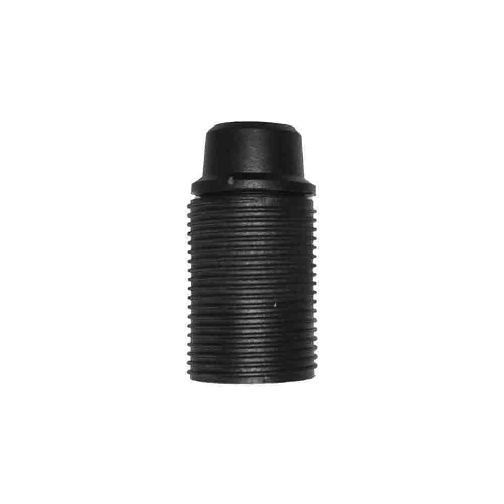 Casquilho com rosca E14 homologado preto solera 6584CRN